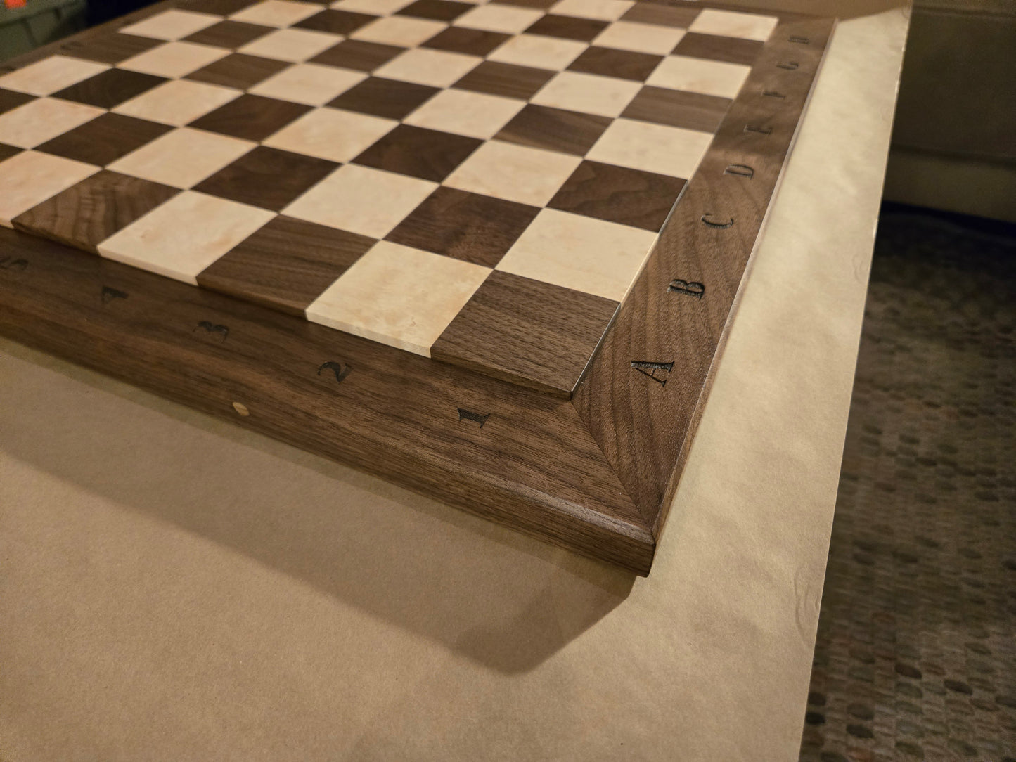 The Billey - Collector's Wooden Chess Board