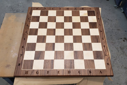 The Stefan - Player's Wooden Chess Board