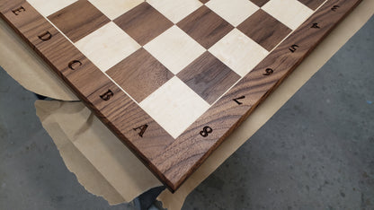 The Stefan - Player's Wooden Chess Board