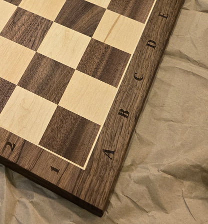 The Stefan - Player's Wooden Chess Board