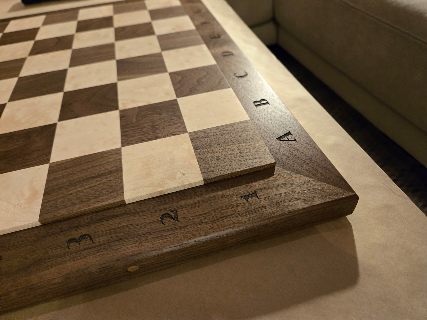 The Billey - Collector's Wooden Chess Board
