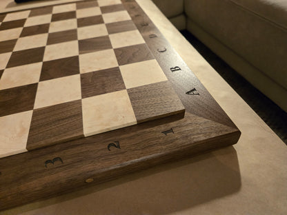 The Billey - Collector's Wooden Chess Board