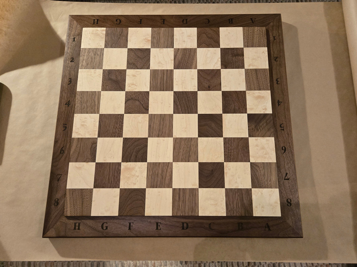 The Billey - Collector's Wooden Chess Board