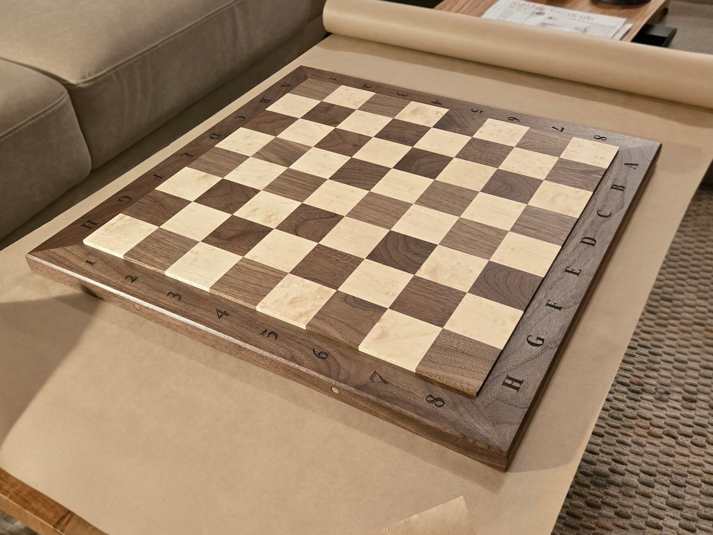 The Billey - Collector's Wooden Chess Board