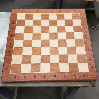 The Stefan - Classic Wooden Chess Board